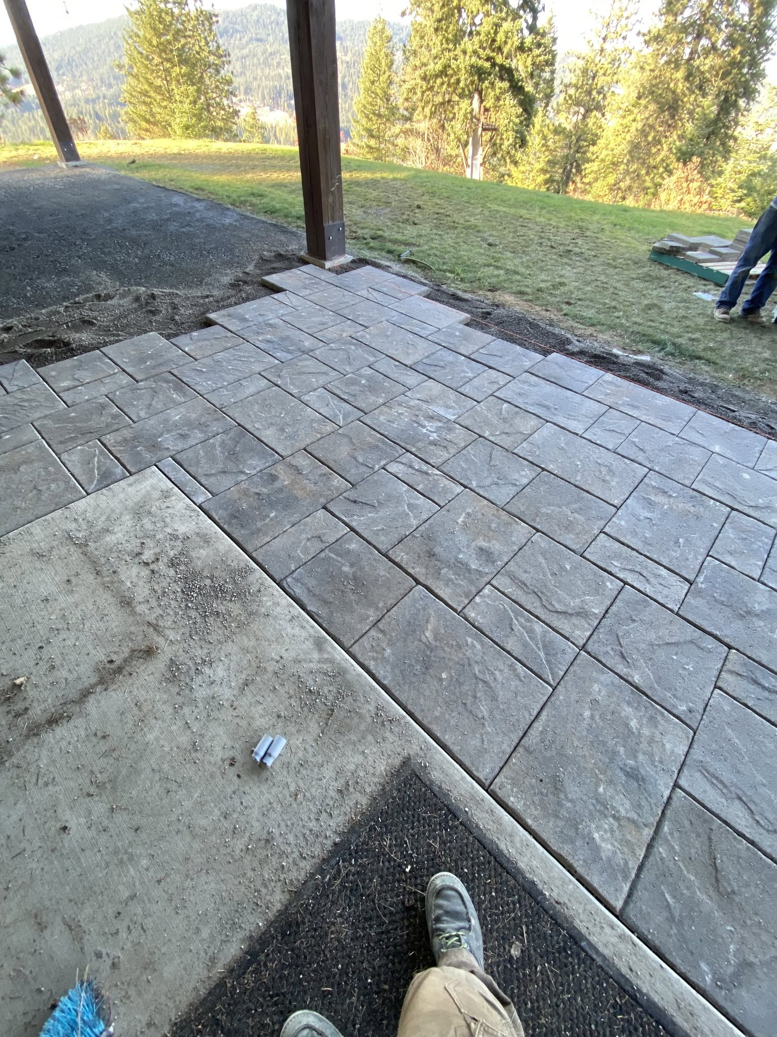 Landscape Drainage Project Coeur Dalene Idaho 008