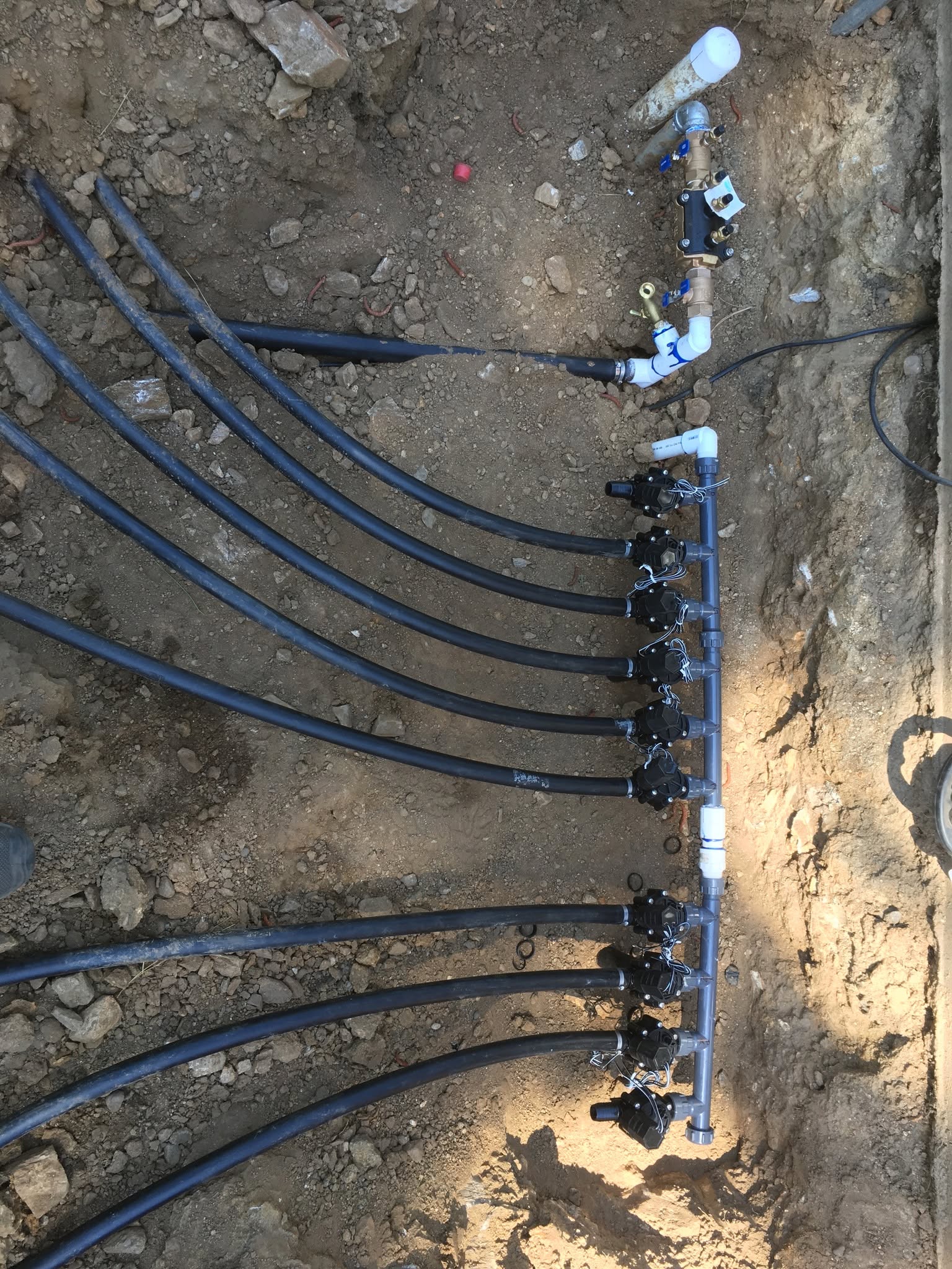 Landscape Drainage Project Coeur Dalene Idaho 032