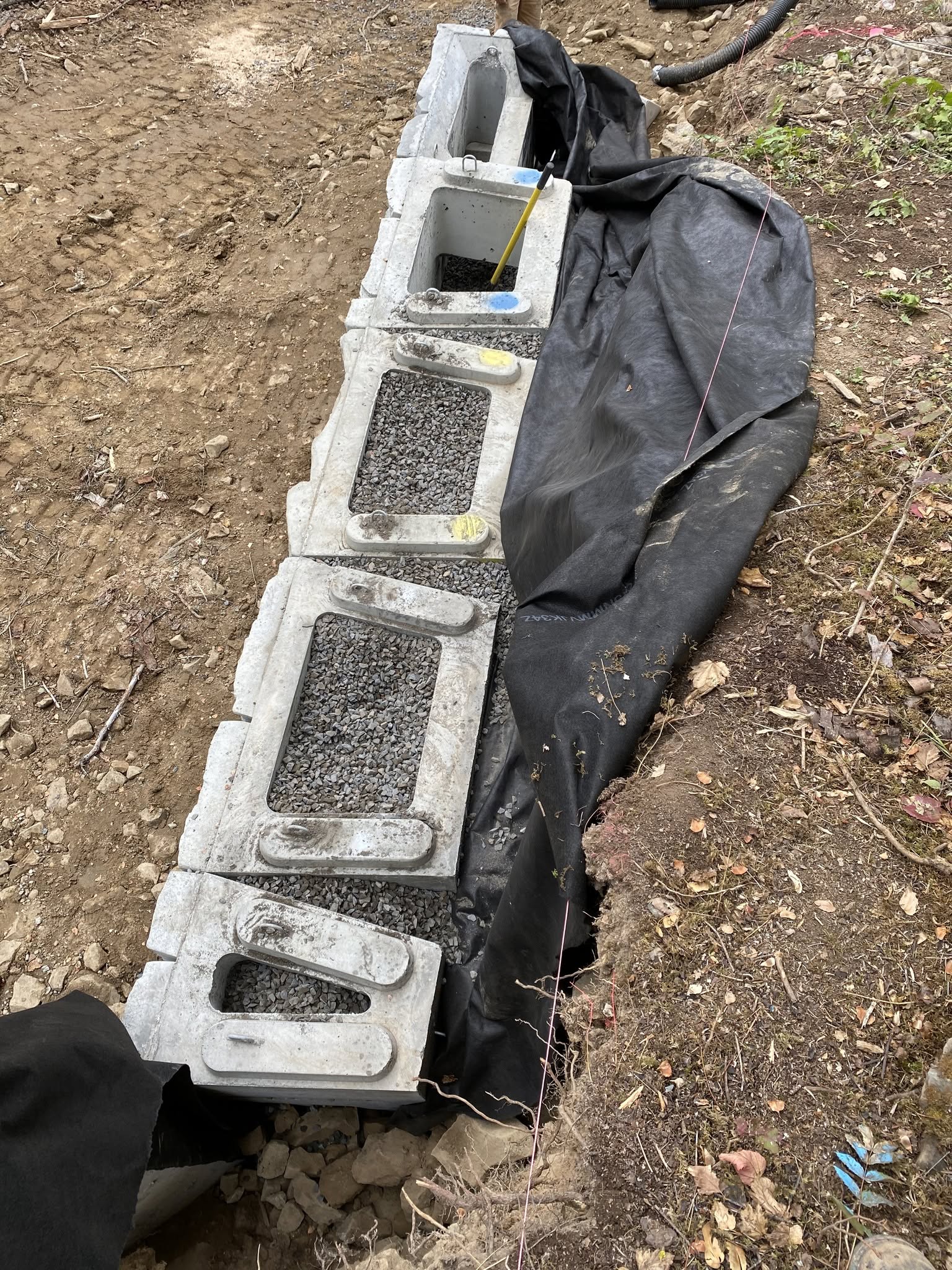 Landscape Drainage Project Coeur Dalene Idaho 044