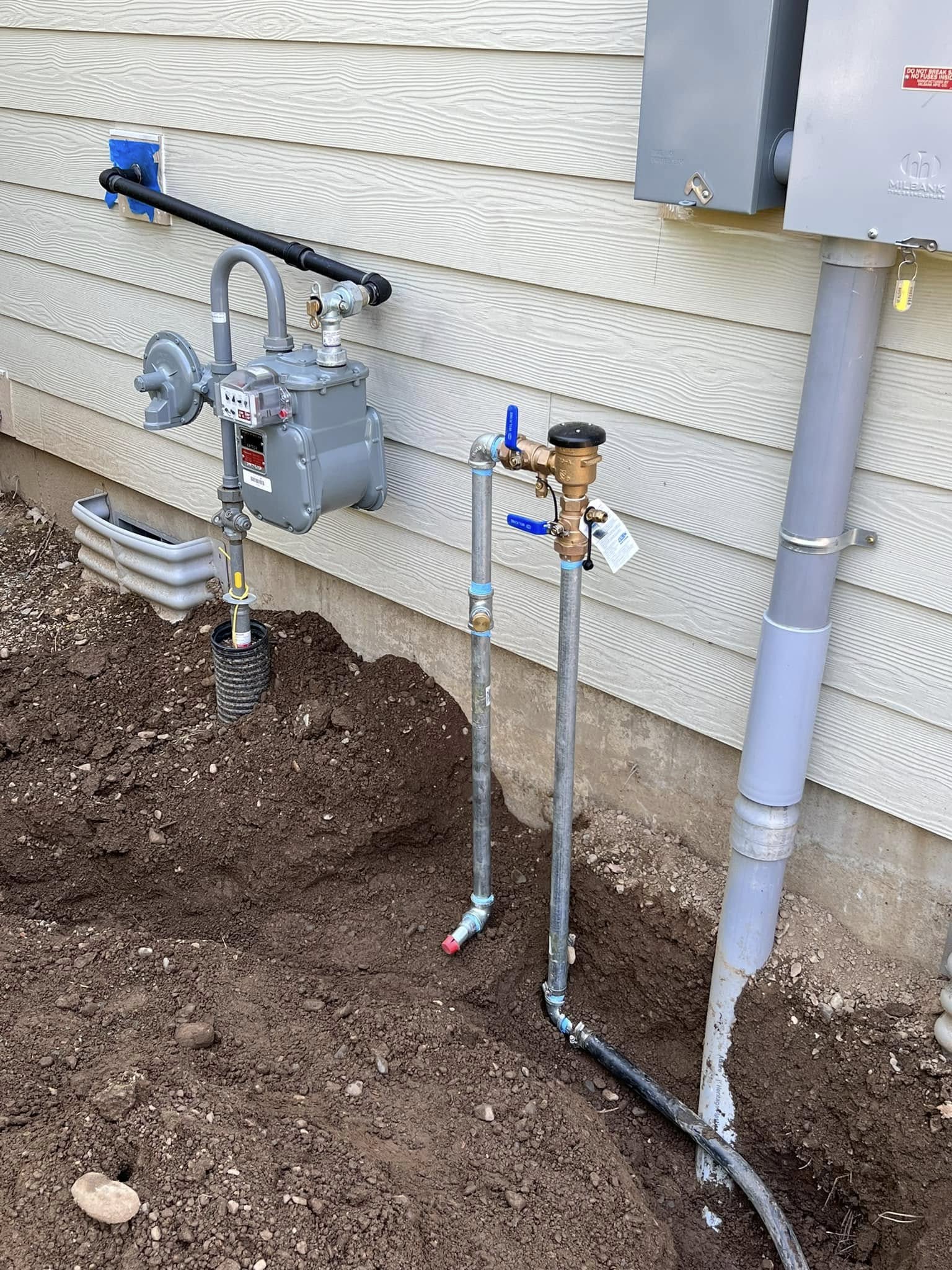 Landscape Drainage Project Coeur Dalene Idaho 080