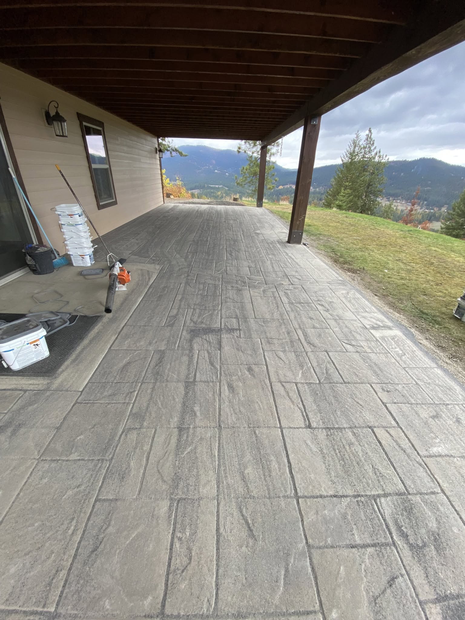 Outdoor Landscape Project Coeur Dalene Idaho 035